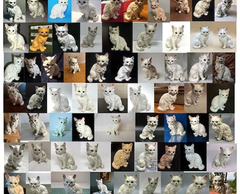 Penelope Umbrico Used Same White Ceramic Cats - eBay 2014-2022